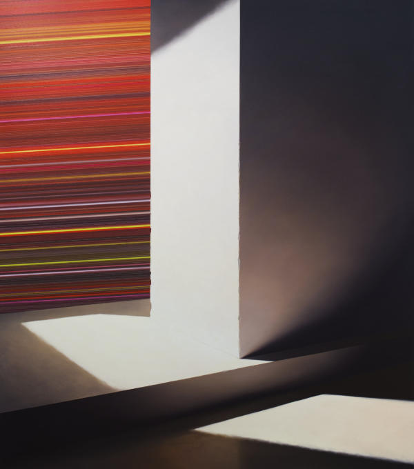 Czas to miłość, olej na płótnie, 2025