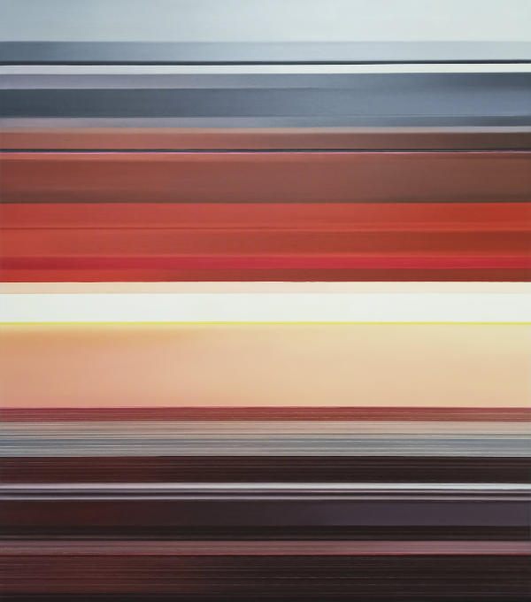 We dnie i w nocy, olej na płótnie, 2025